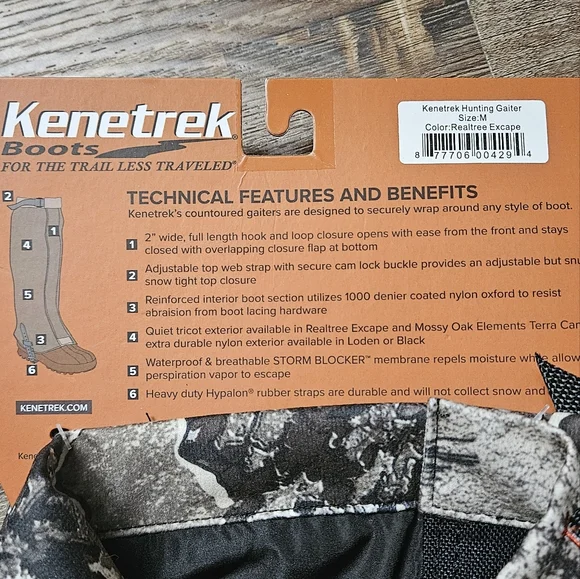 Kenetrek Hunting Gaitor - Picture 4 of 4